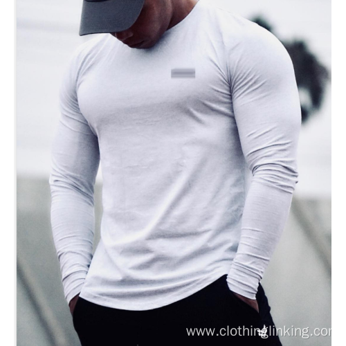 Crew-Neck  Workout Muscle Compression Tees
